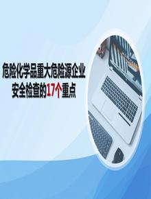 危險化學(xué)品重大危險源企業(yè)安全檢查的17個(gè)重點(diǎn)pptx