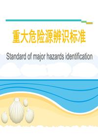 重大危險源辨識標準課件（85頁(yè)）pptx